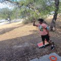 I threw it.